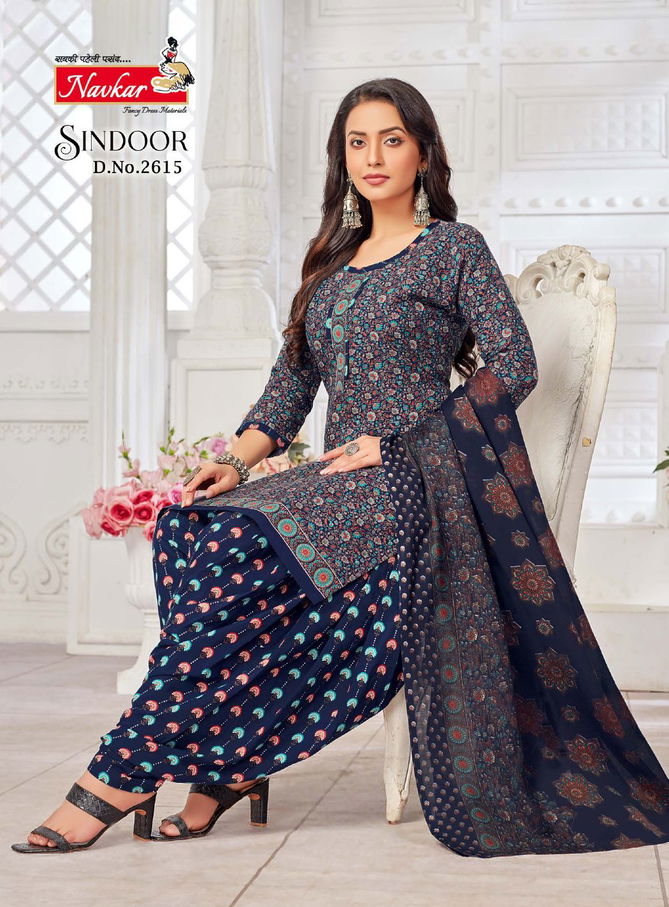 Sindoor Vol 26 By Navkar Cotton Printed Kurti With Bottom Dupatta Wholesale Shop In Surat
